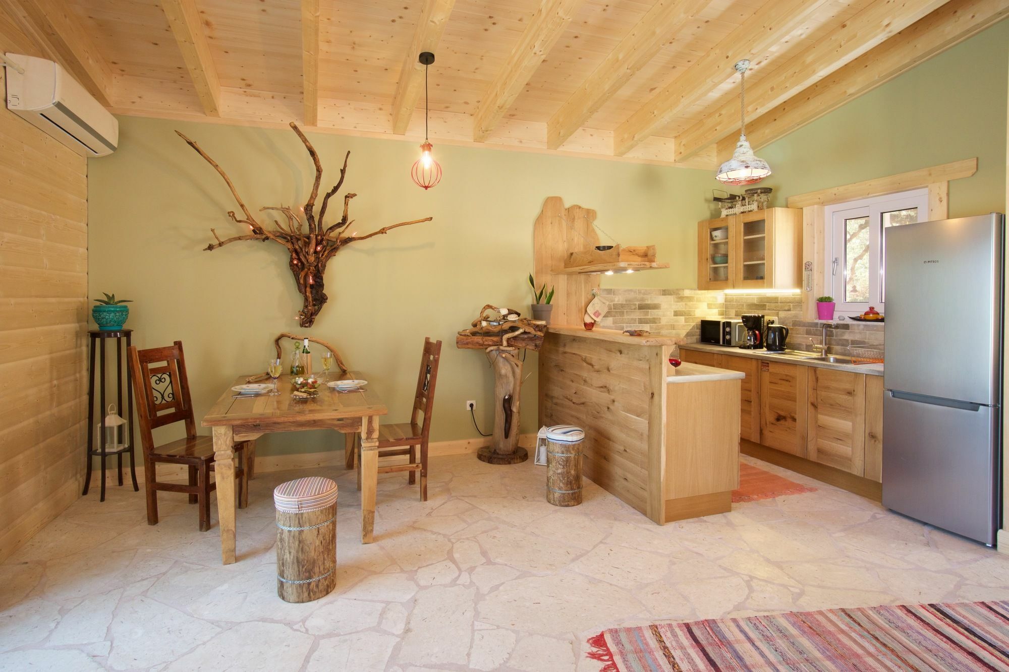 Driftwood Villa Karavádhos 외부 사진